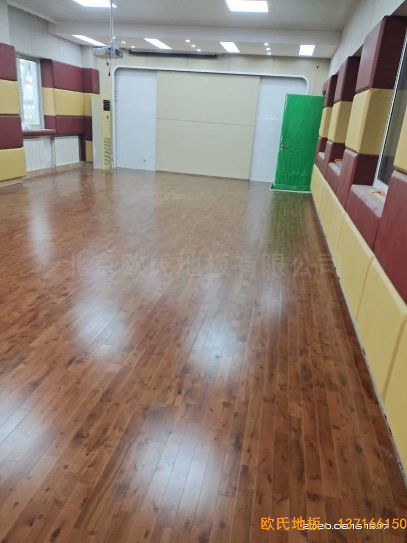 北京中國礦業(yè)大學附屬中學運動地板鋪裝案例