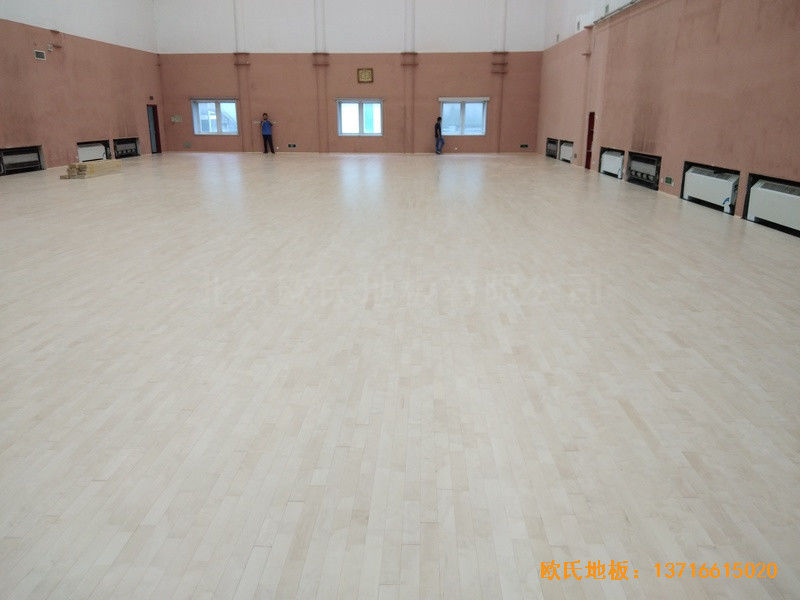 北京建國路75號熱電公司運(yùn)動館運(yùn)動木地板鋪裝案例5
